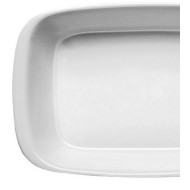 Forma 22,5cm Comprimento Por 14cm 700 ML Refratário Porcelana Germer